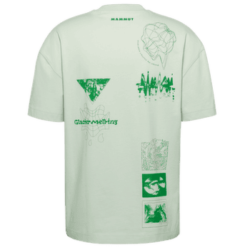 T-shirt a manches courtes Mammut MAMMUT BASE RELAXED T-SHIRT MEN GLACIER 1288 silver sage