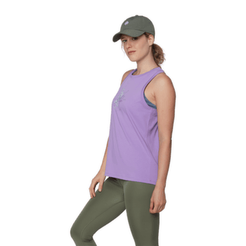 Débardeur Mammut MAMMUT CORE TANK TOP WOMEN FLOWER 6434 lavandin