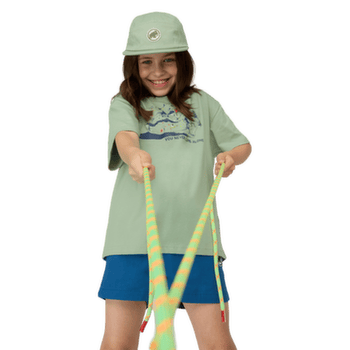 T-shirt a manches courtes Mammut MAMMUT BASE T-SHIRT CLIMBING KIDS white 0243