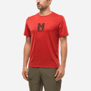 T-shirt a manches courtes Millet UBIC WOOL TS SS Men CORONET BLUE