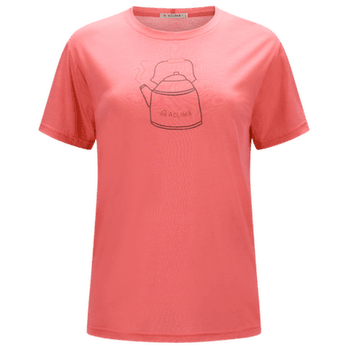 T-shirt a manches courtes Aclima LightWool 140 Classic Tee Kettle Women Sun Kissed Coral