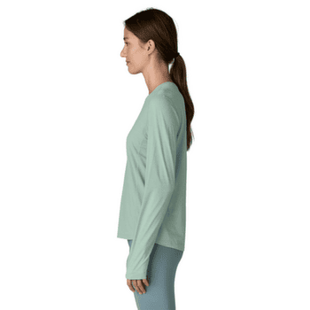 T-shirt a manches longues Patagonia Long-Sleeved Cap Cool Sun Shirt Women Thermal Blue - Thin Ice X-Dye