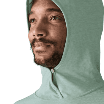T-shirt a manches longues Patagonia Cap Cool Sun Hoody Men Thermal Blue - Thin Ice X-Dye