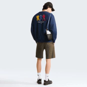 Sweat-shirt The North Face U TNF Celebration Relaxed Crew-Graphic Men SUMMIT NAVY