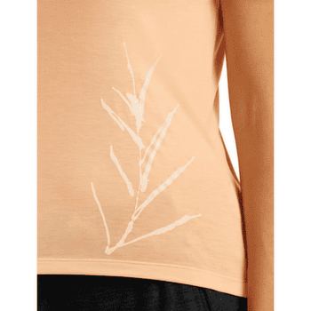 T-shirt a manches courtes Icebreaker Merino Blend Core SS Tee Panax Women OBSIDIAN