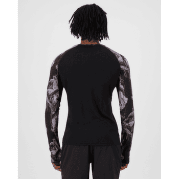 T-shirt a manches longues Mons Royale Temple Merino Long Sleeve Men Rock Camo/Black