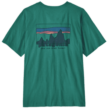T-shirt a manches courtes Patagonia ‘73 Skyline T-Shirt Men Gem Green