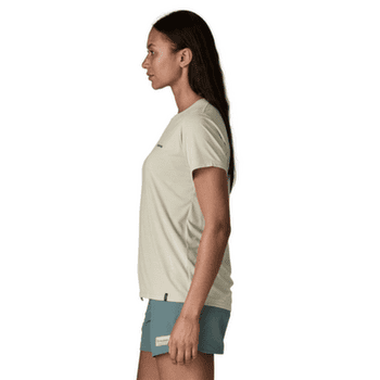 T-shirt a manches courtes Patagonia Cap Cool Daily Shirt - Boardshort Logo Women Aquatic Blue - Light Aquatic Blue X-Dye