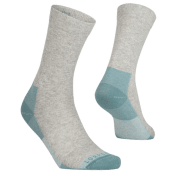 Chaussettes Lorpen Lifestyle Wool Vigo Crew 2128 LIGHT GRANITE