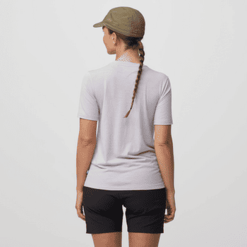 T-shirt a manches courtes Fjällräven HOJA LUGNT WOOL T-SHIRT WOMEN Lavender Mist