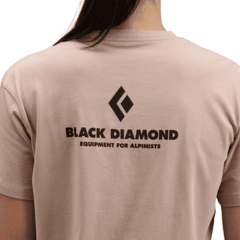 T-shirt a manches courtes Black Diamond Equipment For Alpnst SS Tee Women Pale Mauve