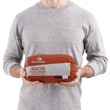 Insert de sac de couchage Sea to Summit Reactor Fleeceweight Liner Picante