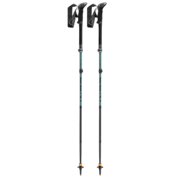 Trou Leki Makalu FX Carbon AS greenblue light-greenblue dark-black