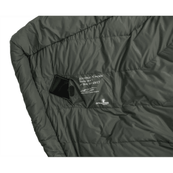 Sac de couchage Grüezi bag DownWool Summer Comfort 2.0 Links Deep Forest