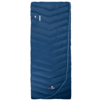 Sac de couchage Grüezi bag DownWool Two in One Comfort 2.0 Rechts Night Blue
