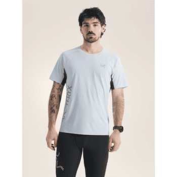 T-shirt a manches courtes Arcteryx Norvan Downword Logo SS Men Alpine Blue / Dk Strat