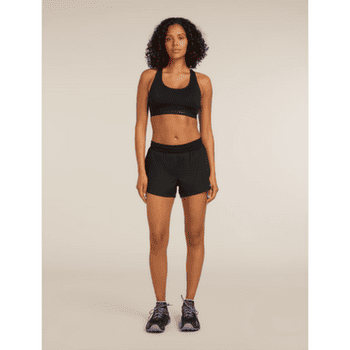 Brassiere Icebreaker Merino 125 ZoneKnit Racerback Bra Women Black
