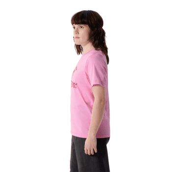 T-shirt a manches courtes Arcteryx Kragg SL Cotton Heatmap Crew SS Women Pineberry