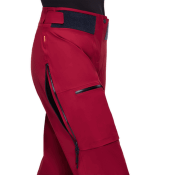 Pantalons Mammut Haldigrat Air HS Pants Women blood red-marine