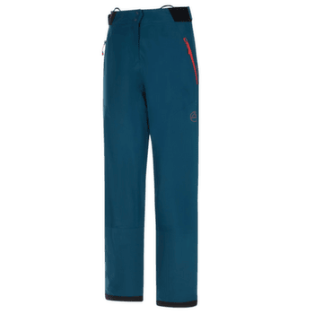 Pantalons La Sportiva CROSSRIDGE EVO SHELL PANT Women Storm Blue/Cherry Tomato