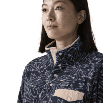 Sweat-shirt Patagonia Lightweight Synch Snap-T Pulover Women Kaleido: Black