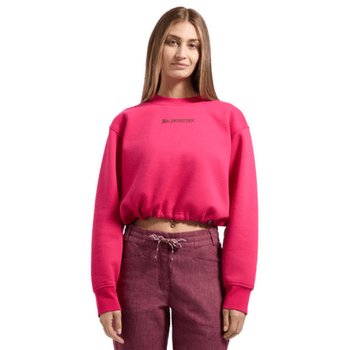 Sweat-shirt La Sportiva HERITAGE LOGO CROP SWEATER Women Limestone/Night Sky