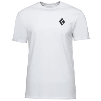 T-shirt a manches courtes Black Diamond SS Equipment For Alpinist Tee Men White