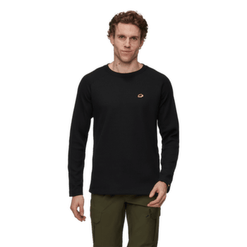 T-shirt a manches longues Mammut Waffle Longsleeve black 0001