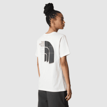 T-shirt a manches courtes The North Face GRAPHIC S/S TEE 3 Women WHITE DUNE