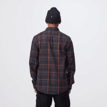 Chemises a manches longues Fjällräven Fjällglim Regular Shirt Men Dark Navy-Chalk White