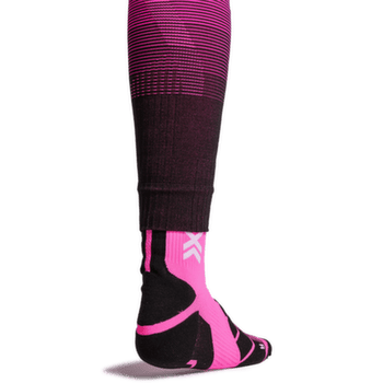 Leggings X-Bionic INVENT GRAPHICS PANTS Women FLUO PINK/X WHITE