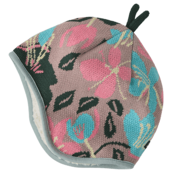 Casquettes Patagonia BABY REVERSIBLE BEANIE Hopes and Blooms: Fuzzy Mauve