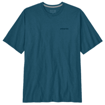 T-shirt a manches courtes Patagonia P-6 Logo Responsibili Tee Men Glacial Blue