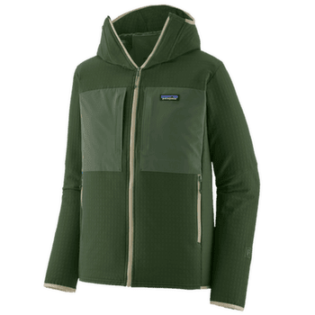 Veste Patagonia R2 TECHFACE HOODY Men Treeline Green
