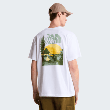 T-shirt a manches courtes The North Face PITCH A TENT RELAXED SHORT SLEEVE TEE MEN TNF BLACK