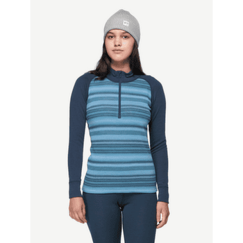 T-shirt a manches longues Devold Signature Merino 230 Zip Women 010A RAW WHITE