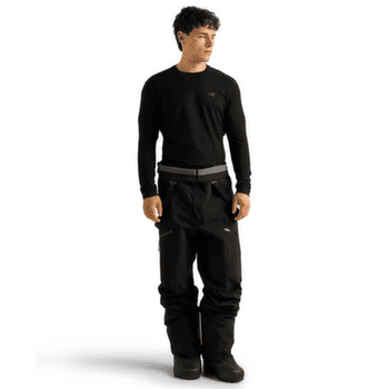 T-shirt a manches longues Arcteryx Satoro Merino Wool Crew Neck Men Black