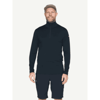 T-shirt a manches longues Devold Breeze Plus Merino 200 Zip Neck Men 284A INK