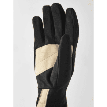 Gants Hestra Windwool Merino Liner - 5 finger Svart
