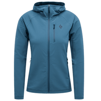 Sweat-shirt Black Diamond Coefficient Storm FZ Hoody Women Creek Blue