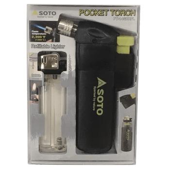 Briquet Soto Pocket Torch with refillable lighter