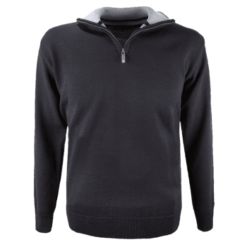 Pull (fermeture 3/4) Kama Sweater 4105 black 110