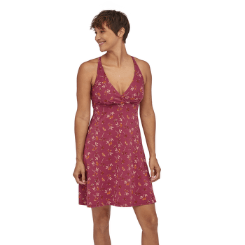 Débardeur Patagonia Amber Dawn Dress Women Future Flowers: Faded Magenta