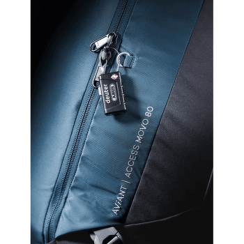 Verrous deuter TSA Cable Lock Black