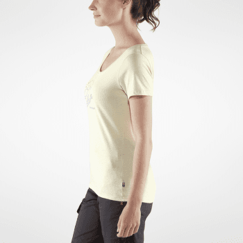 T-shirt a manches courtes Fjällräven Sunrise T-shirt Women Chalk White