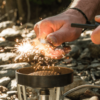 Couteau Light My Fire Fire Knife BIO Cocoshell