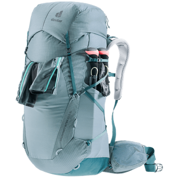 Sac a dos deuter Aircontact Ultra 45 + 5 SL sienna-paprika