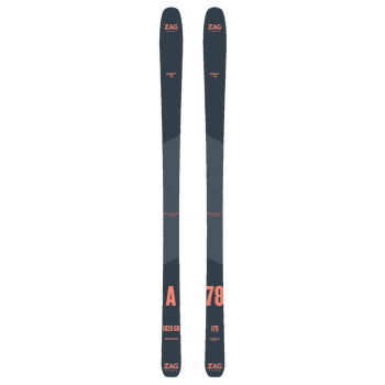 Ski Zag ADRET 78 BLACK/ORANGE