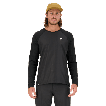 T-shirt a manches longues Mons Royale Tarn Merino Shift Wind Jersey Men Black