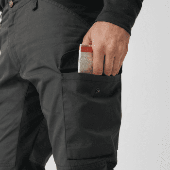 Pantalons Fjällräven Kaipak Trousers Men Dark Grey-Black
